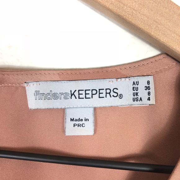 Finders Keepers Rose Gold Romper 4 - Picture 4 of 6